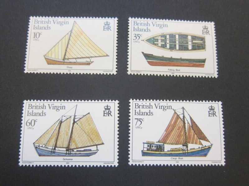 British Virgin Islands 1984 Sc 480-83 set MNH