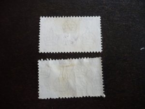 Stamps - Newfoundland - Scott# 231-232 - Used Part Set of 2 Stamps