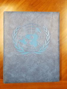 WPPhil United Nations Mint Stamp Collection in Embossed Album