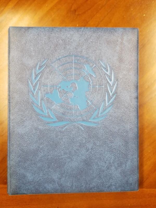 WPPhil United Nations Mint Stamp Collection in Embossed Album