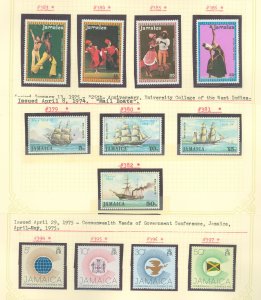 Jamaica #379-385/390-397 Mint (NH) Single (Complete Set)