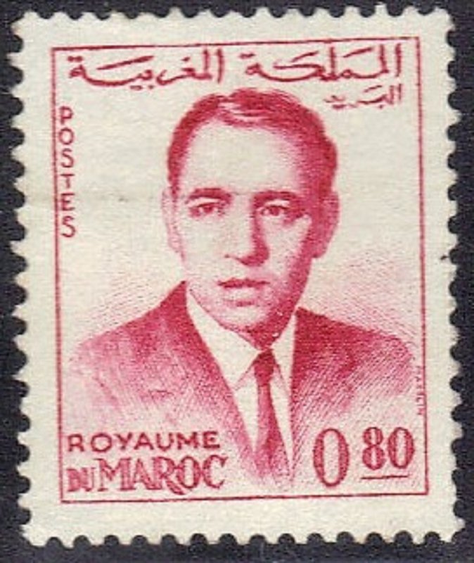 MOROCCO SCOTT #84 USED 80c 1962