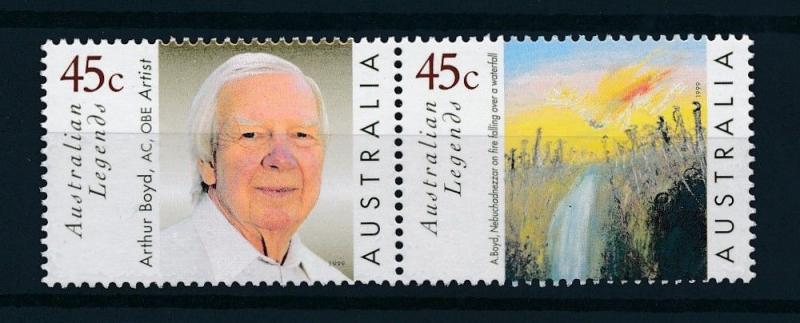 [73592] Australia 1999 Legend Painter Arthur Boyd Waterfall  MNH