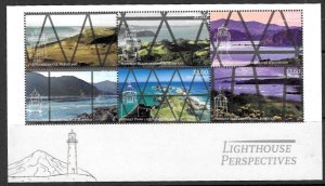 NEW ZEALAND SGMS4062 2019 LIGHTHOUSE PERSPECTIVES MNH