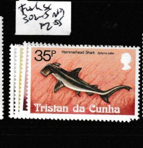 Tristan Da Cunha Fish SC 302-5 MOG (3ggd)