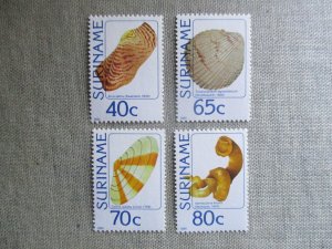Suriname, Scott# 669-672, MNH
