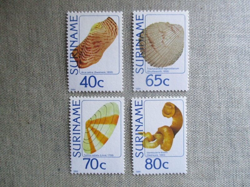 Suriname, Scott# 669-672, MNH