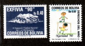 Bolivia # 816-817 Mint NH!