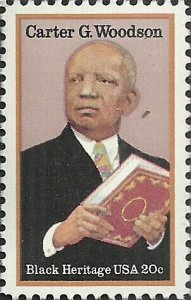 # 2073 MINT NEVER HINGED ( MNH ) CARTER G. WOODSON XF+