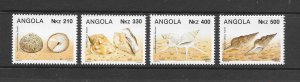 SHELLS - ANGOLA #863-6 MNH