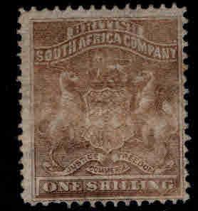 Rhodesia Scott 9 MH* gray brown color CV $55