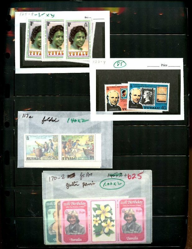 TUVALU SOUND OG NH U/M COLLECTION LOT 2 PHOTOS #1 $$$$$$$