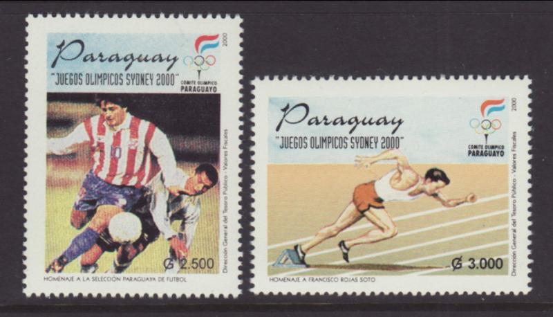 Paraguay 2638-2639 Olympics MNH VF