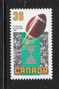 Canada 1987 75th Grey Cup Vancouver Rugby Sc 1154 MNH A1824