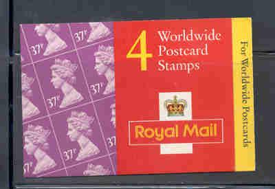 Great Britain Sc BK605 1997 MH226a Machin stamp booklet  mint NH