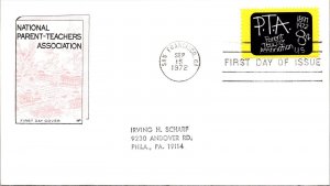 FDC 1972 SC #1463 Farnam Cachet - San Francisco CA - Single - F78534