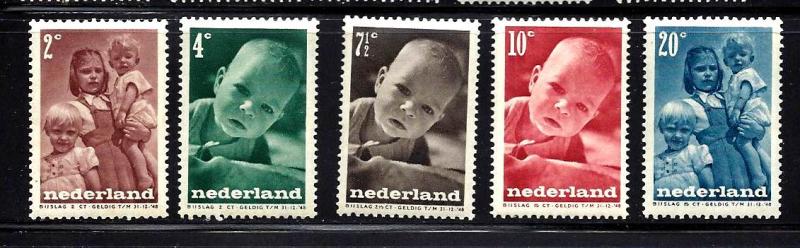 Netherlands Semipostal Scott #B180-4 MLH