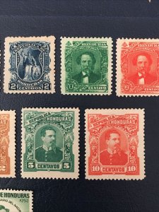 Honduras Stamps, 1893, MNG,sc#87.88,51,5276,77,general Trinidad Cabanas,