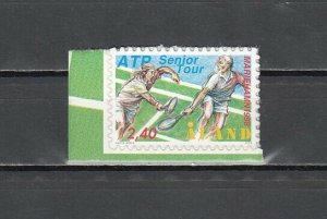 Aland, Scott cat. 147. Tennis Tournament. Self Adhesive issue. ^