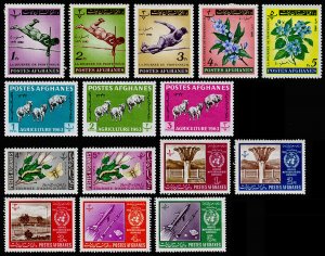 Afghanistan Scott 539 // 649 (1961-63) CTO H F-VF P