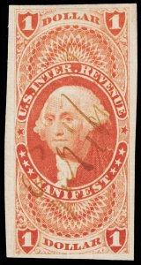 U.S. REV. FIRST ISSUE R72a  Used (ID # 115309)