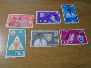 Togo  #  401-06  MNH