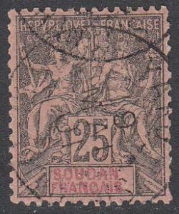 French Sudan 12 Used w/ gum CV $27.50