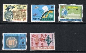 Vietnam 1974 Sc 496-500 set of 5 MNH