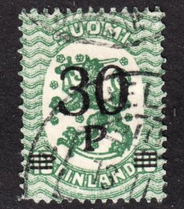 Finland Scott 123 VF used.  FREE...