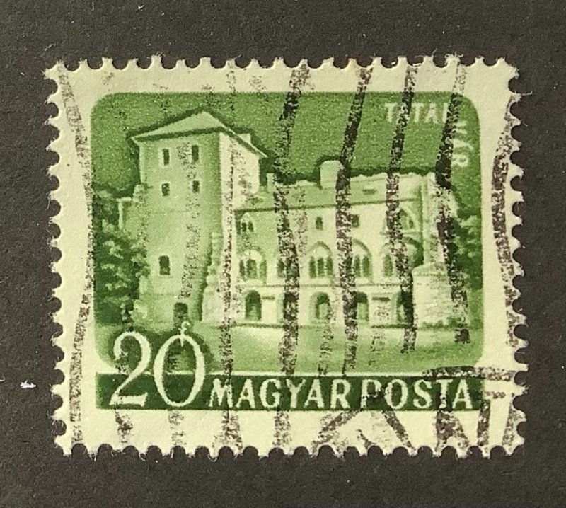 Hungary 1960 Scott 1283 used - 20f,  Tata Castle