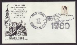 US Nojex 80 150th Anniversary Battle Springfield 1980 Cover BIN