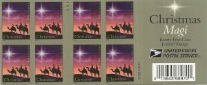 US 4945a Christmas Magi forever booklet 20 stamps MNH 2014