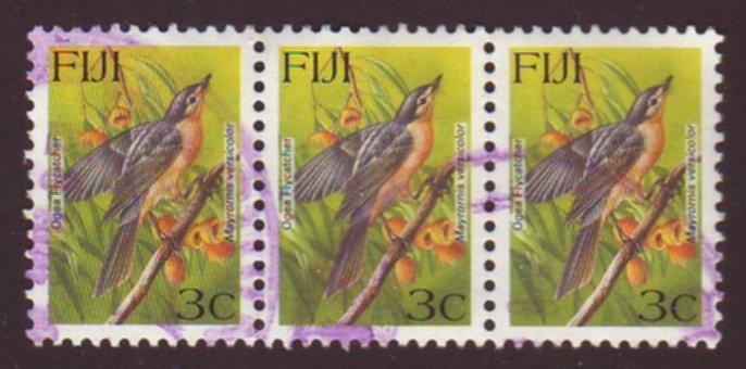 Fiji 1995 Sc#727, SG#914, 1c Bird Ogea Flycatcher USED.