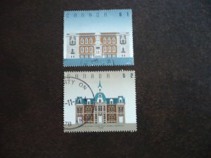 Stamps - Canada - Scott# 1375-1376 - Used Set of 2 Stamps