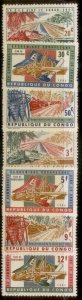 Congo 1963 SC# 455-61  MNH L163