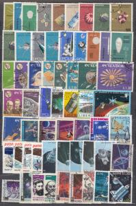 Space - 400+ ++ small stamp lot - (2226)