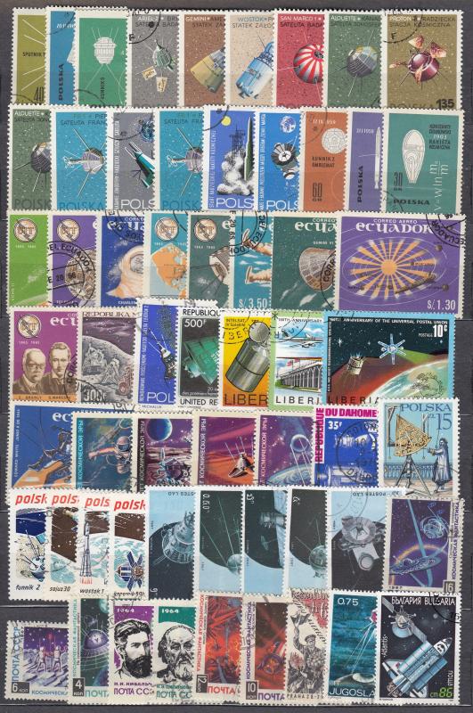 Space - 400+ ++ small stamp lot - (2226)