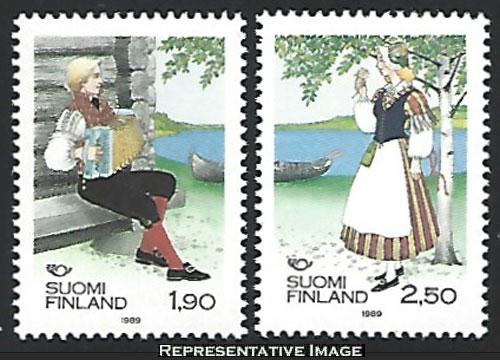 Finland Scott 797-798 Mint never hinged.