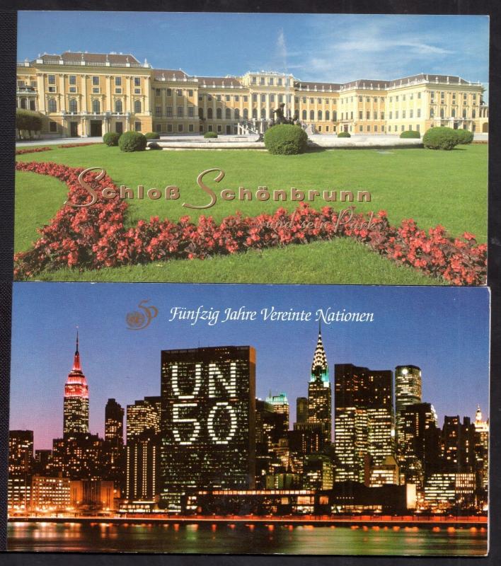 United Nations 2 x complete booklets WS10759