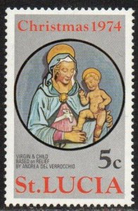 St. Lucia Sc #363 Mint Hinged