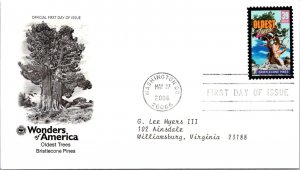 FDC 2006 SC #4072a Bristlecone Pines - Washington DC - Single - J975