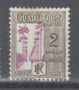 Guadeloupe Scott J25 mint