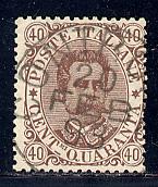 Italy Scott # 53, used