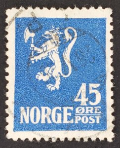 Norway, Scott #103, VF used