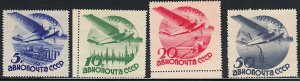 RUSSIA C45-C49 FVF NH (80319) 