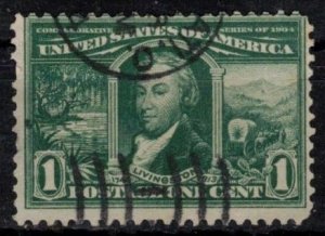 USA - Scott 323 w/ Circular Cancel