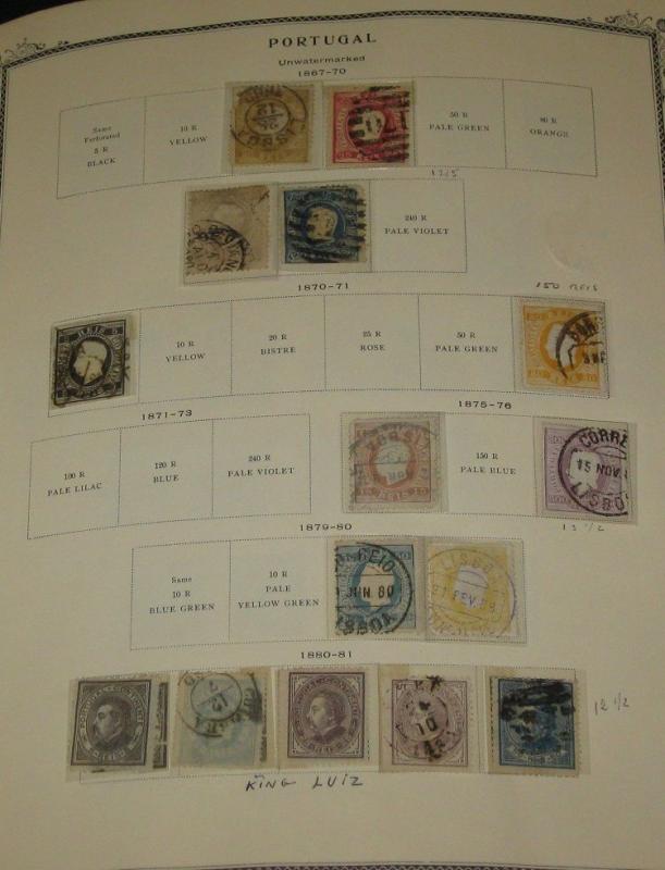 PORTUGAL & COLONIES - mint and used collection 1840-1960 Scott cat $13,000.00+