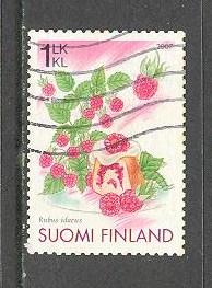 FINLAND Sc# 1294 USED FVF Raspberries