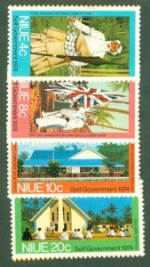 NIUE 167-70 MH BIN $1.20