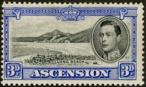 HERRICKSTAMP ASCENSION Sc.# 44 Mint Hinged Scott Retail $55.00